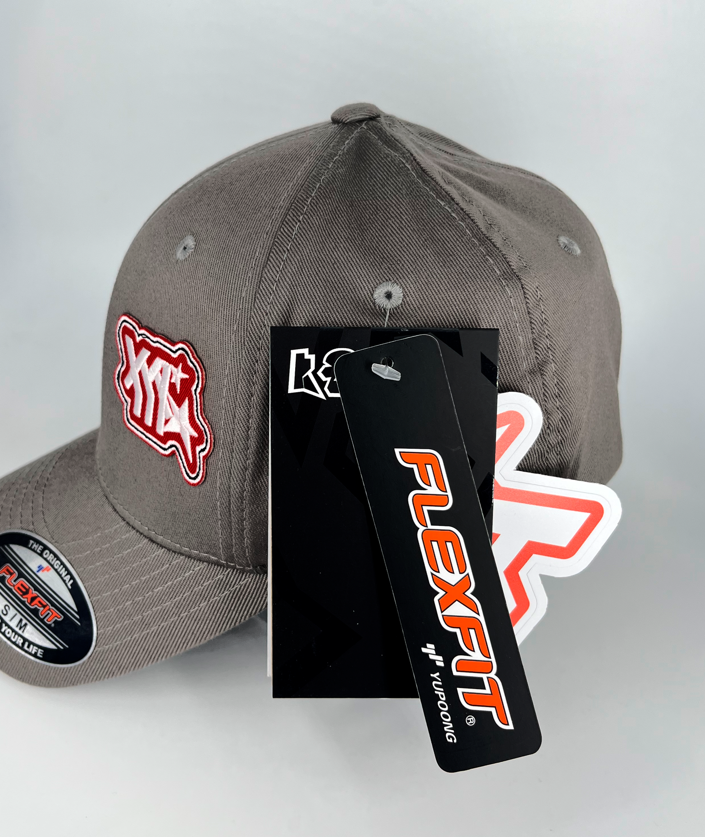 Grey FlexFit Cap