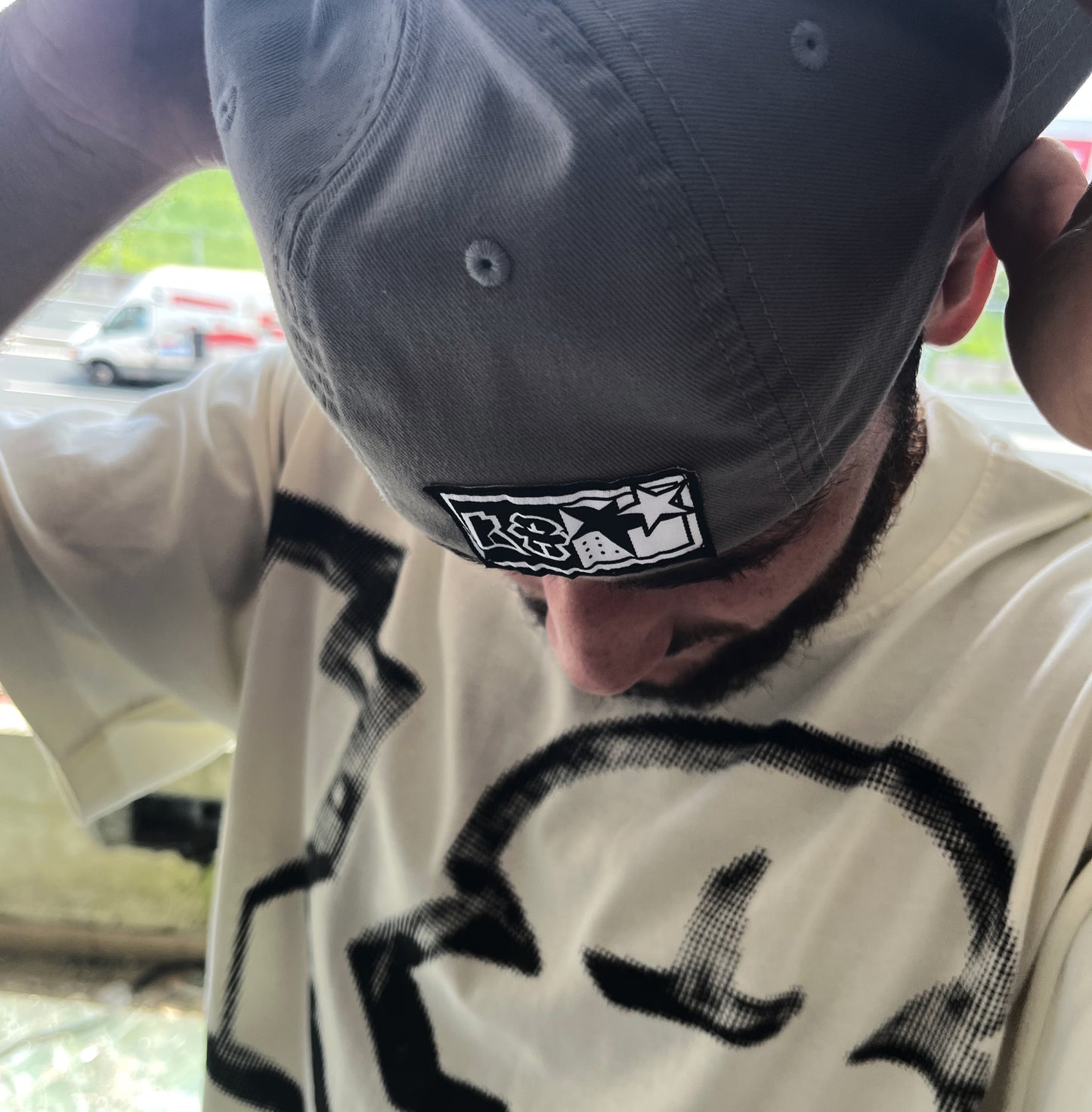 Grey FlexFit Cap