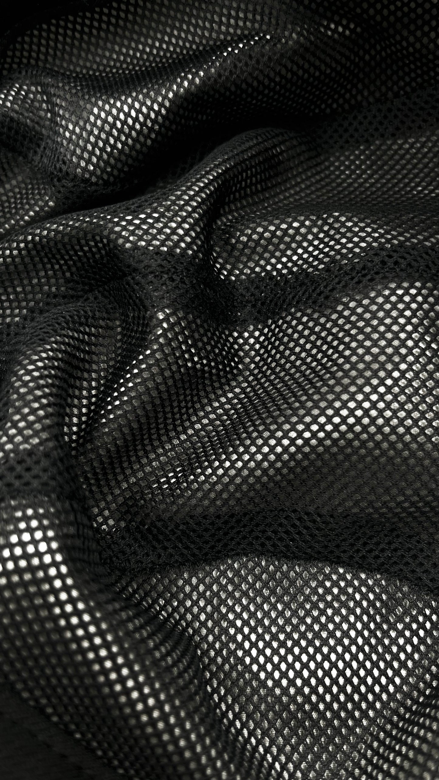 Black Dry-Tech 5 Panel Cap