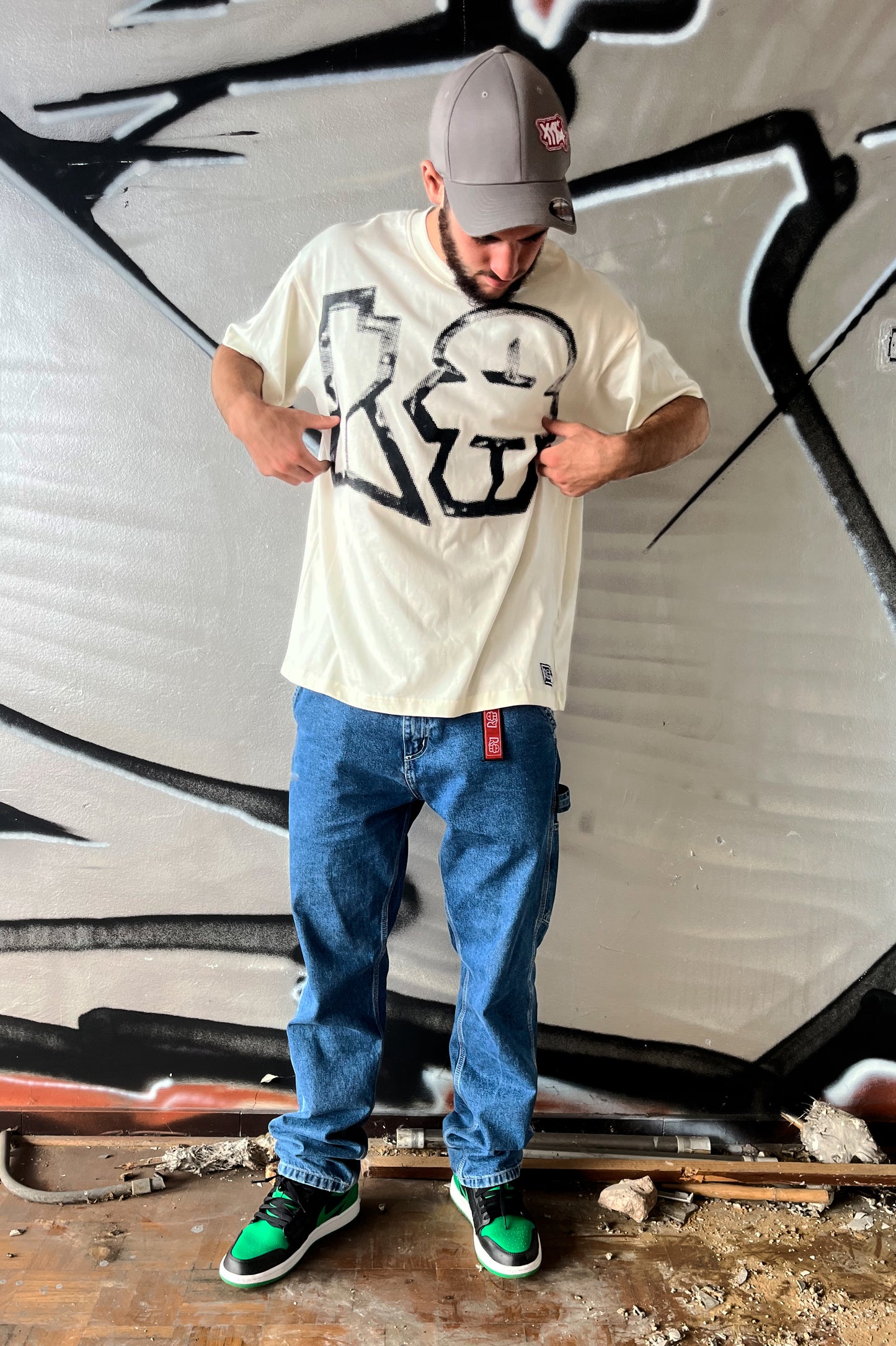 Big Screen Printed Logo Tee