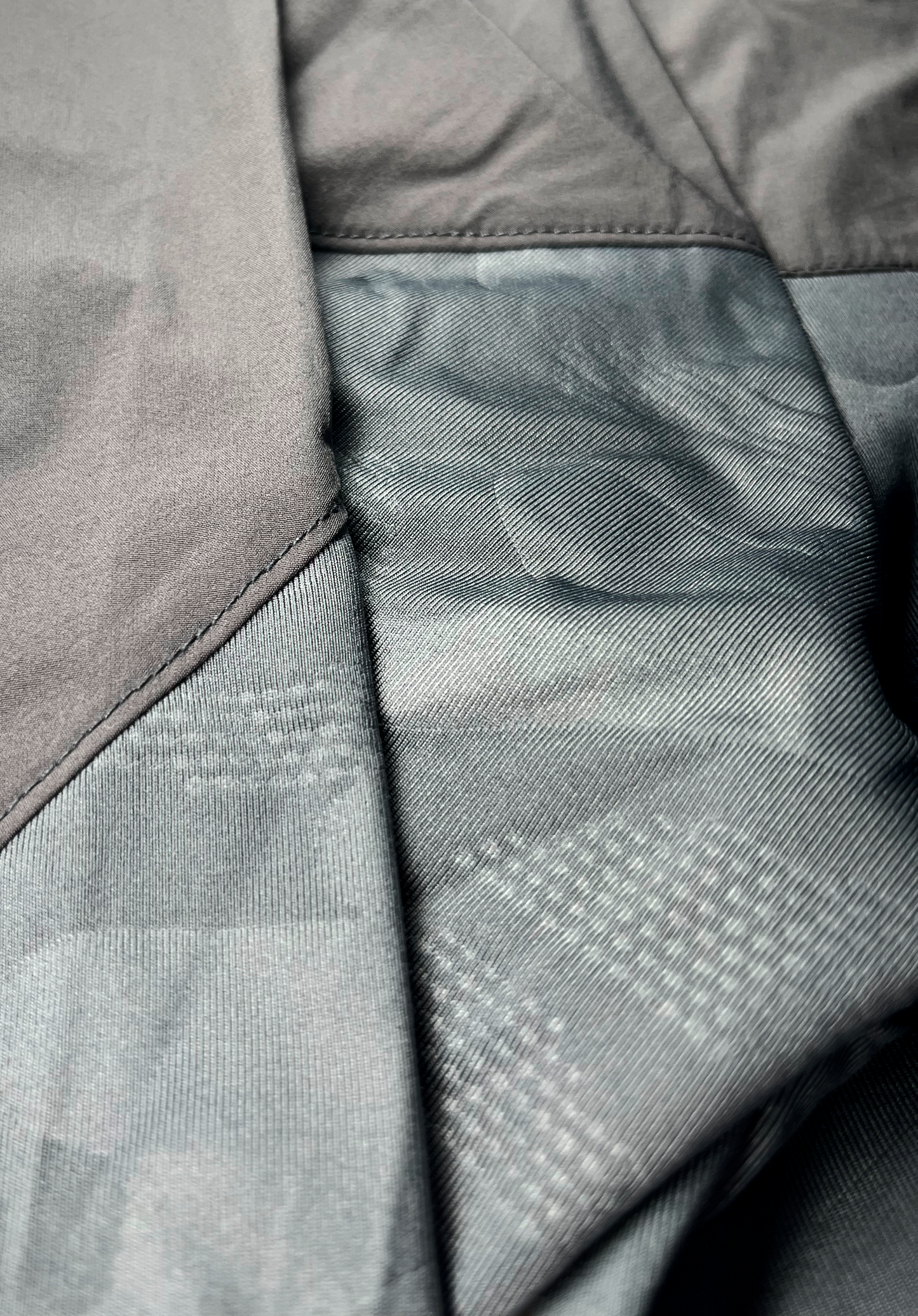 Grey Tech Half Zip Tee