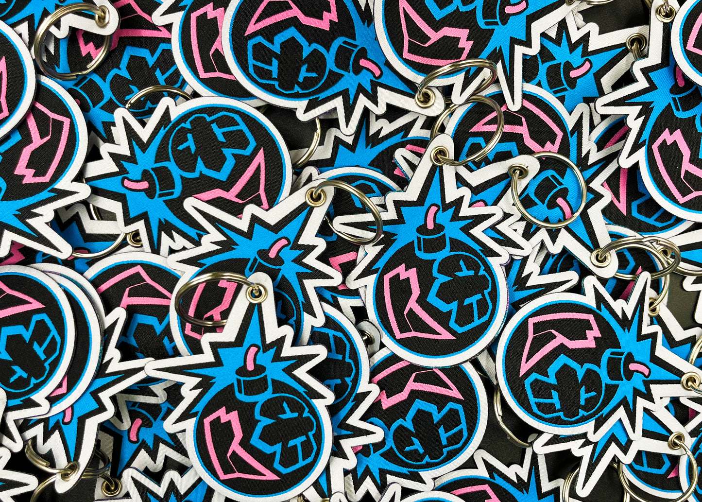 Ka Bomb Fabric Keychain