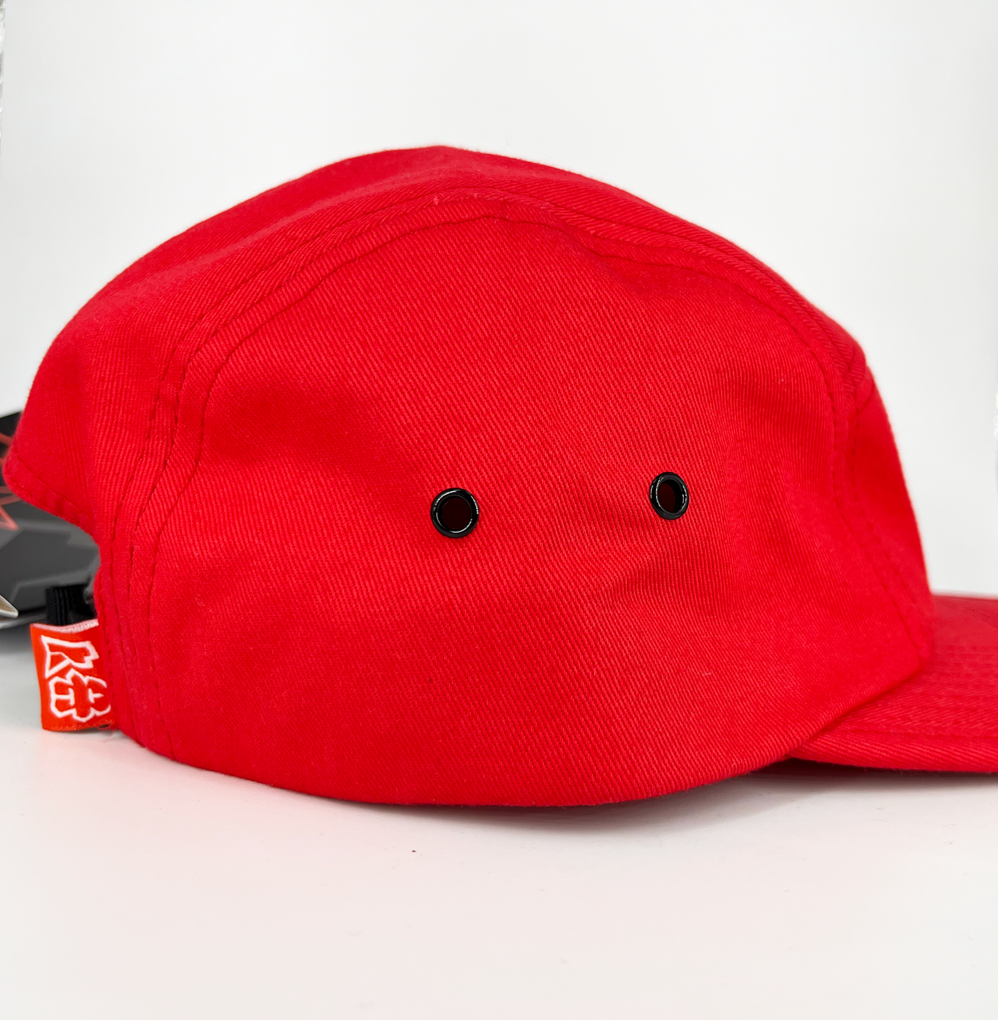 Red 5 Panel Cap