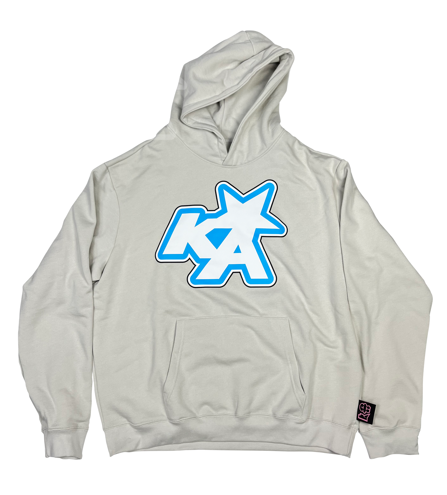 Clear Ka Blue Star Logo Hoodie
