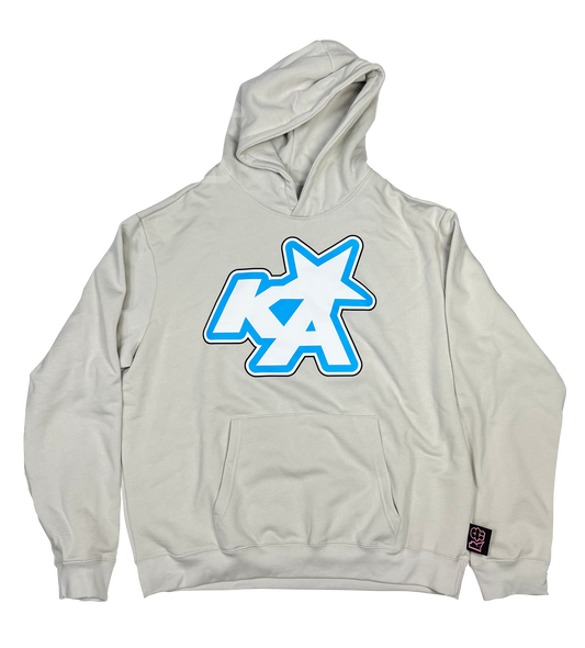 Clear Ka Blue Star Logo Hoodie