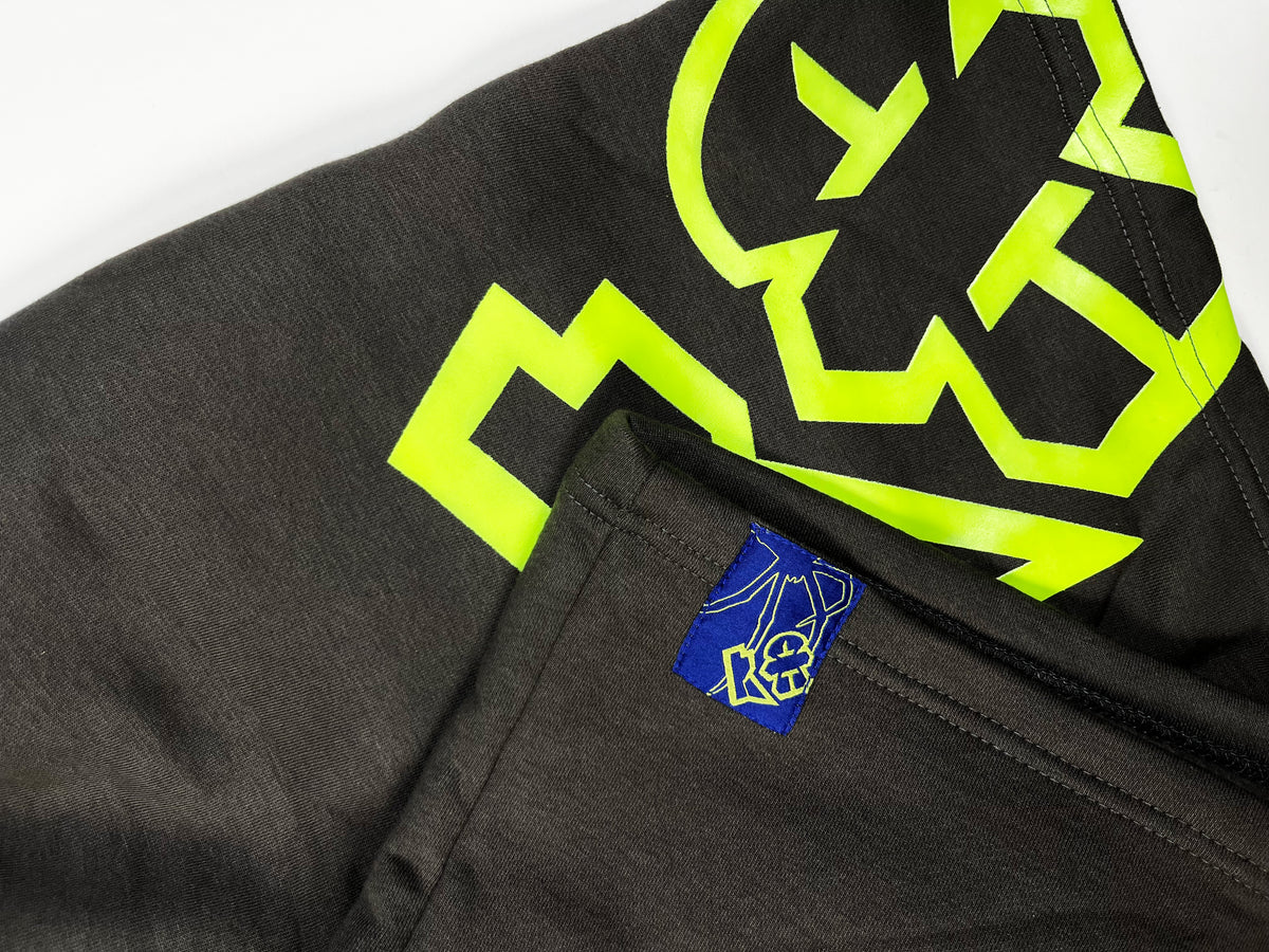 Ka Grey Cotton Short