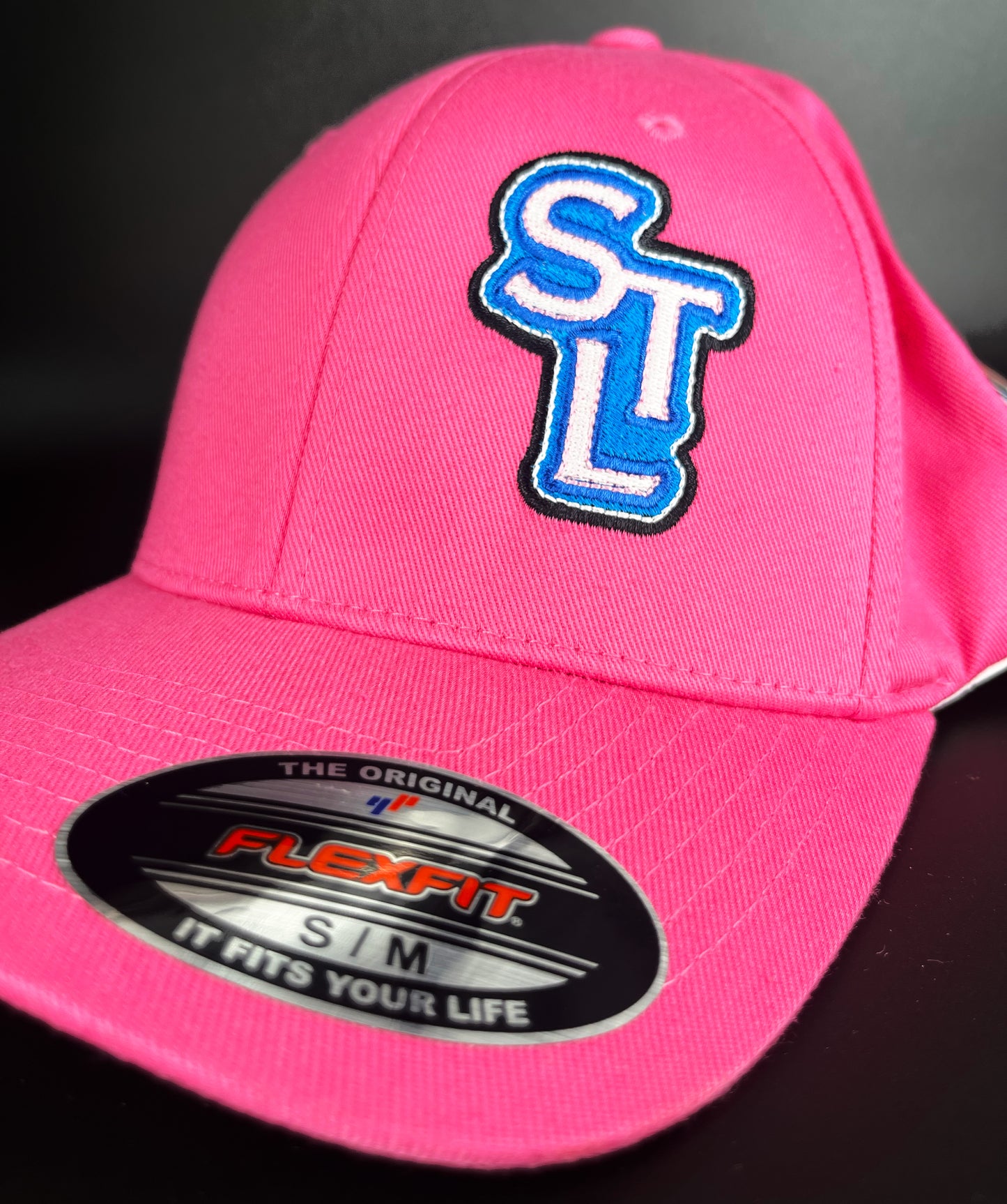 STL Pink FlexFit Cap